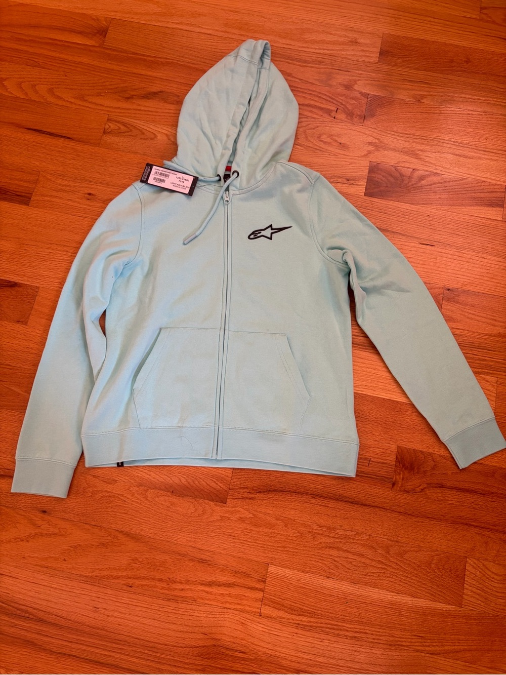 Alpinestars Light Aqua Zip Hoodie
